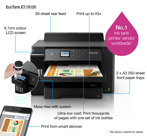 Impresora Epson Ecotank ET-16150 C11CJ04401 imagen 4