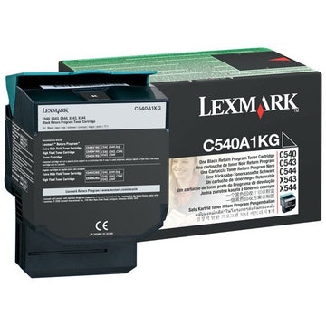 Toner Negro C540A1KG Lexmark C540/C543/C544/X543/X544