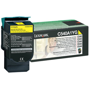 Toner Amarillo C540A1YG Lexmark C540/C543/C544/X543/X544