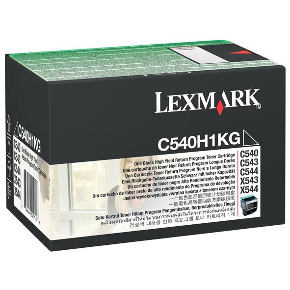Toner Negro C540H1KG Lexmark C540/C543/C544/X543/X544