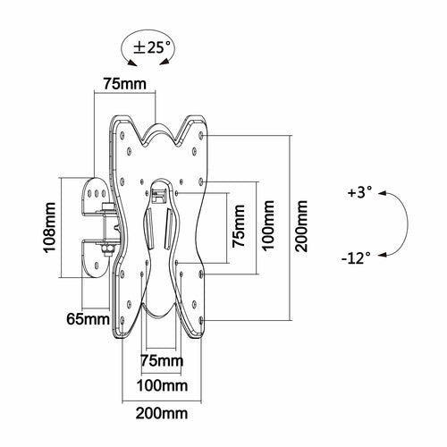 Soporte de pared Aisens WT42TS-005 vista 5