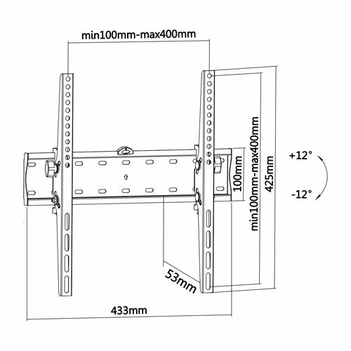 Soporte de pared Aisens WT55T-015 vista 4