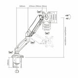 Soporte de mesa Aisens DT27TSR-043 vista 5