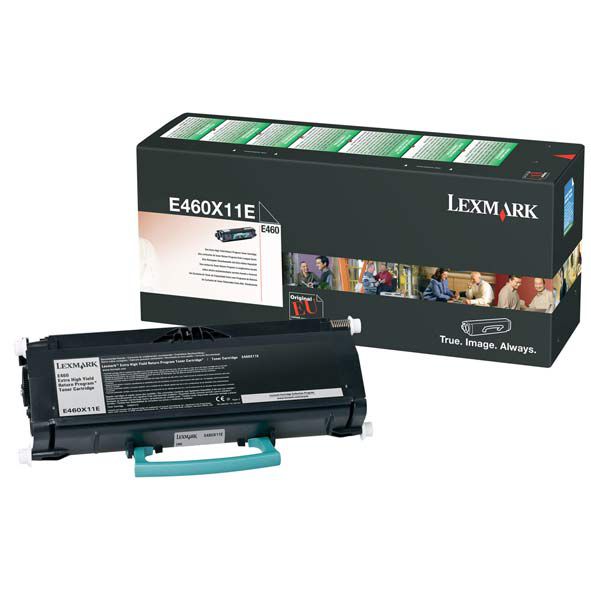 Toner Negro E460X11E Lexmark E460