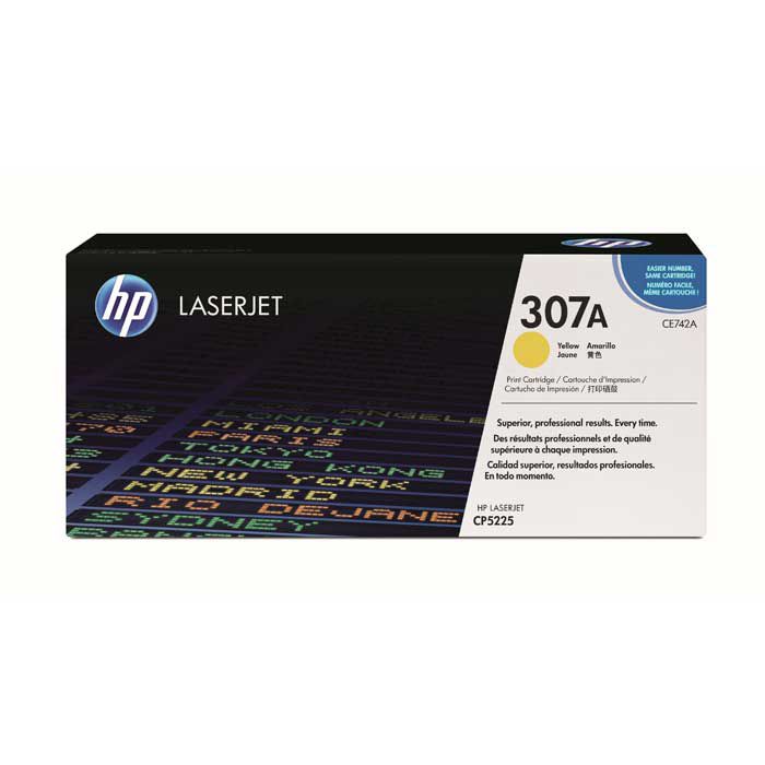 Tóner HP 307A CE742A Amarillo Original
