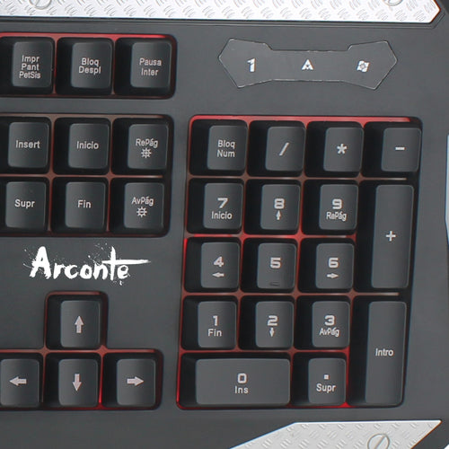 Teclado Talius TAL-ARCONTE negro imagen 1