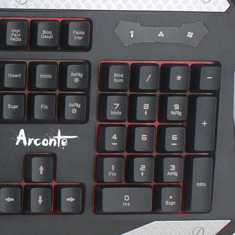 Teclado Talius TAL-ARCONTE negro imagen 1