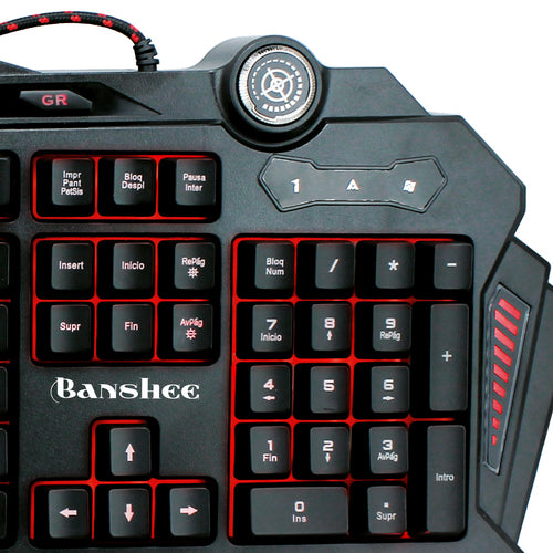Teclado Talius TAL-BANSHEE negro imagen 1