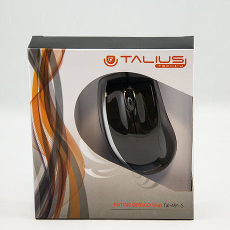 Ratón Talius TAL-MO491-SIL negro imagen 5