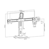 Soporte de mesa Aisens DT27TSR-065 vista 6
