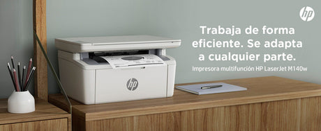 Impresora multifunción HP LaserJet M140w 7MD72F imagen 6