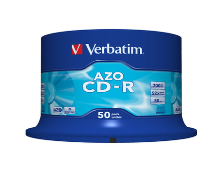 CD-R Verbatim 43343 700MB 52X, 50 unidades imagen 1