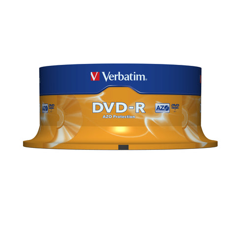DVD-R Verbatim 43522 4,7GB 16x, 25 unidades imagen 1