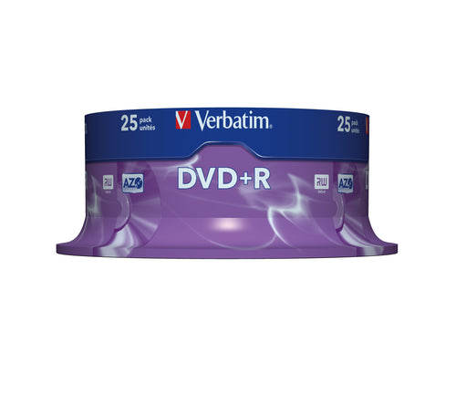 DVD+R Verbatim 43500 4,7GB 16x, 25 unidades imagen 1