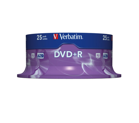 DVD+R Verbatim 43500 4,7GB 16x, 25 unidades imagen 1