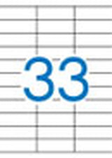 APLI Etiquetas Adhesivas 70x25,4 mm Blanco Impresión imagen 1
