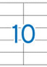 APLI Etiquetas Adhesivas 105x57 mm Blanco Impresión imagen 1