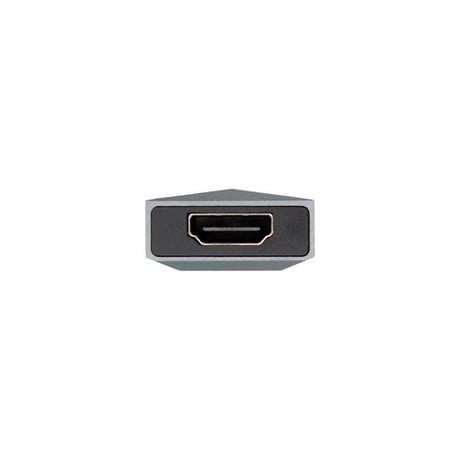 AISENS - USB-C DOCK 4 EN 1, USB-C A 1xHDMI, 2xUSB, 1xPD, GRIS, 15CM imagen 3
