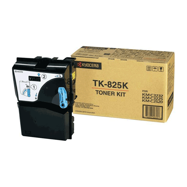 Toner Kyocera TK-825K Negro 1T02FZ0EU0 KM-C2520/C2525/C3225