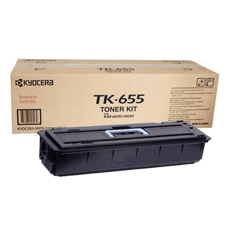 Toner Kyocera TK655 Negro 1T02FB0EU0 KM6030/KM8030