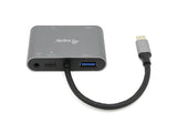 EQUIP ADAPTADOR USB-C 5IN1 HDMI 4K  VGA  USB 3.0 TIPO A + USB-C CARGA 100W imagen 1