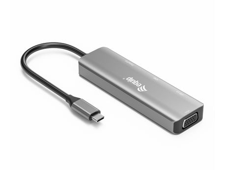 EQUIP ADAPTADOR USB-C 5IN1 HDMI  DP 4K  VGA  USB 2.0 TIPO A imagen 1