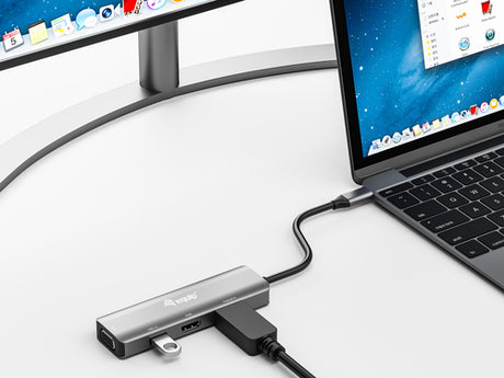 EQUIP ADAPTADOR USB-C 5IN1 HDMI  DP 4K  VGA  USB 2.0 TIPO A imagen 4