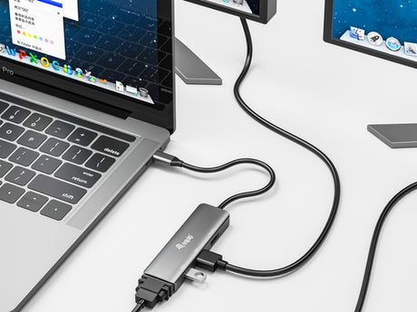 EQUIP ADAPTADOR USB-C 5IN1 HDMI  DP 4K  VGA  USB 2.0 TIPO A imagen 5