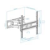 Soporte de pared TOOQ LP7846TN-B vista 2