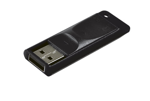 Memoria USB Verbatim Store'n'Go Slider 32GB USB 2.0 negra imagen 2