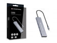 CONCEPTRONIC HUB USB 3.2 HUBBIES14G 4 PUERTOS USB-C 100W PD CARCASA DE ALUMINIO