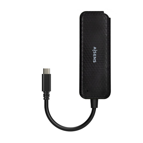 AISENS - HUB USB 3.1 USB-C, USB-C/M-4XTIPO A/H, NEGRO, 15CM imagen 1