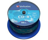 CD-R Verbatim 43351 700MB 52x Extra Protection, 50 unidades imagen 1