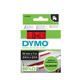 Dymo Cinta LM D1 19mmx7m Negro/Rojo imagen 1