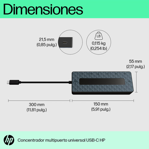 HP Hub multipuerto USB-C imagen 8