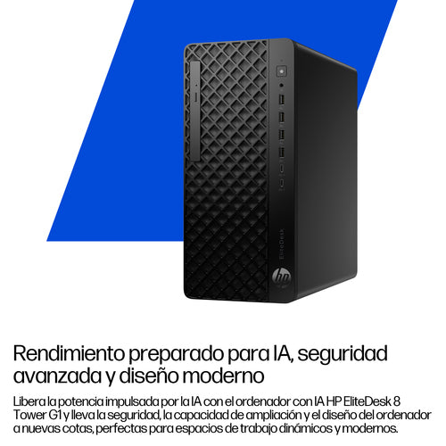 PC sobremesa HP ELITEDESK 8 TWR G1I DE8U9ET#ABE vista 3