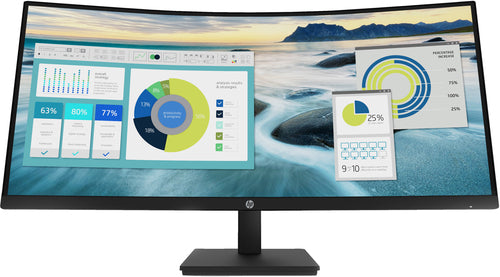 Monitor HP P34hc G4 34" UWQHD 100 Hz USB-C / DisplayPort / HDMI vista 2