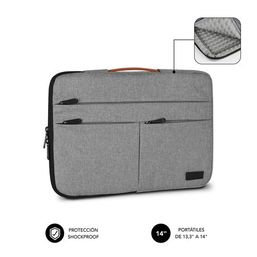 Funda Subblim SUBLS-AP36002 13,3-14 pulgadas gris imagen 1