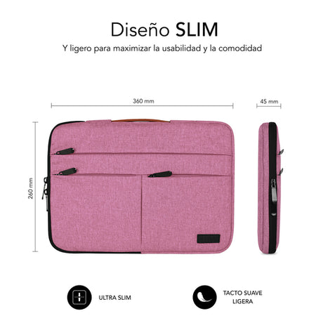 Funda Subblim SUBLS-AP36004 13,3-14 pulgadas rosa imagen 5