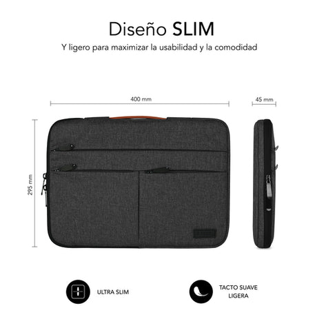 Funda Subblim SUBLS-AP36050 15,6 pulgadas gris imagen 5