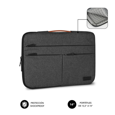 Funda Subblim SUBLS-AP36001 13,3-14 pulgadas gris imagen 1