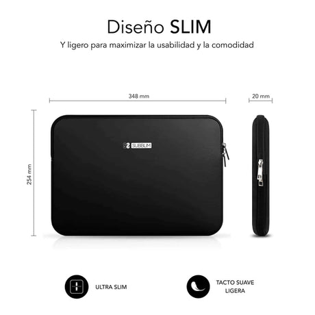 Funda Subblim SUBLS-SKIN114 13,3-14 pulgadas negro imagen 3