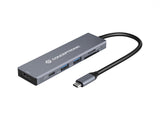 Conceptronic Docking USB-C 6in1 1xHDMI 4K 2xUSB-A 3.0 1xUSB-C Alimentacion 100W 1xSD 1xMicroSD