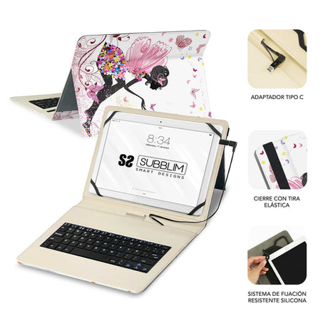 Funda Subblim SUBKT1-USB052 11 pulgadas imagen 2