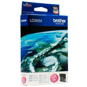 TINTA MAGENTA BROTHER LC985M DCPJ125/MFCJ410/MFCJ265W MFCJ415W