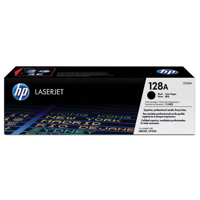 Tóner HP 128A CE320A negro Original