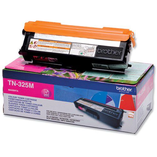 Brother TN325M Tóner Magenta