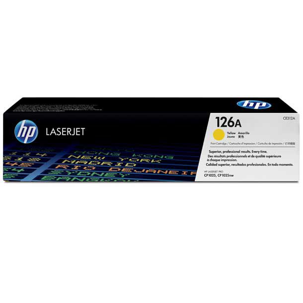 Tóner HP 126A CE312A Amarillo Original