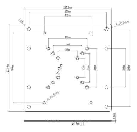 Adaptador VESA Aisens ACC001-289 vista 6