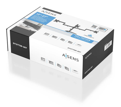 Brazo para monitor Aisens DT27TSR-287 vista 6